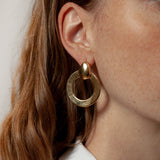 Lotti Hoops in Gold