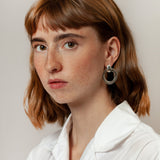 Lotti Hoops in Sterling Silver