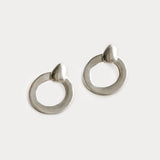 Lotti Hoops in Sterling Silver