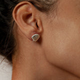 Marcel Studs in Sterling Silver