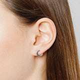 Maven Baby Studs in Sterling Silver
