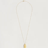 The Kiss Necklace in Gold