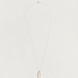 The Kiss Necklace in Sterling Silver