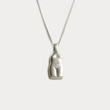 The Woman Vase in Sterling Silver