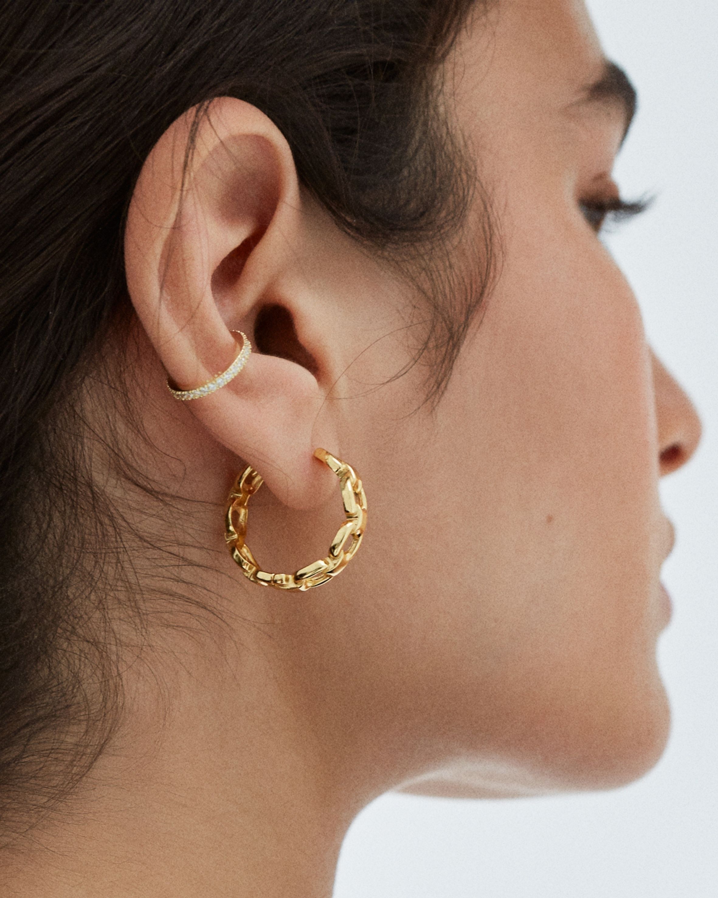 woman with earring